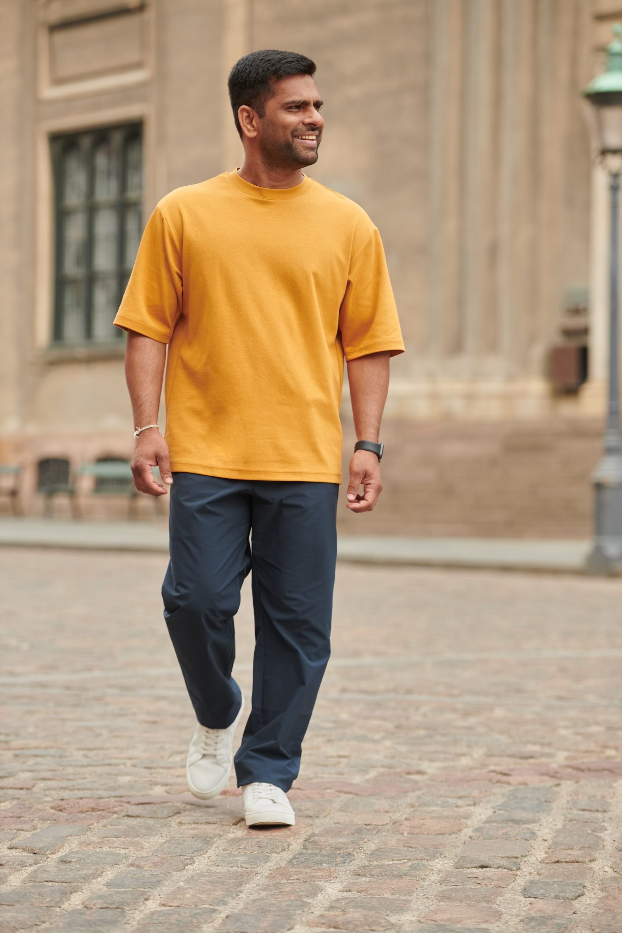 AIRism Cotton Oversized Crew Neck Half Sleeved T Shirt UNIQLO NL