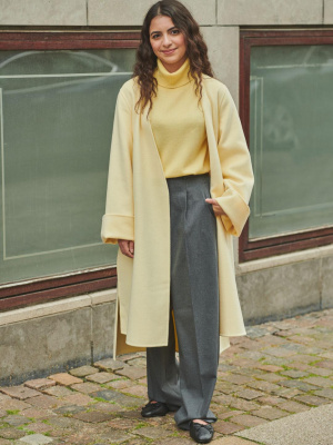 Double Face Wrap Coat | UNIQLO US