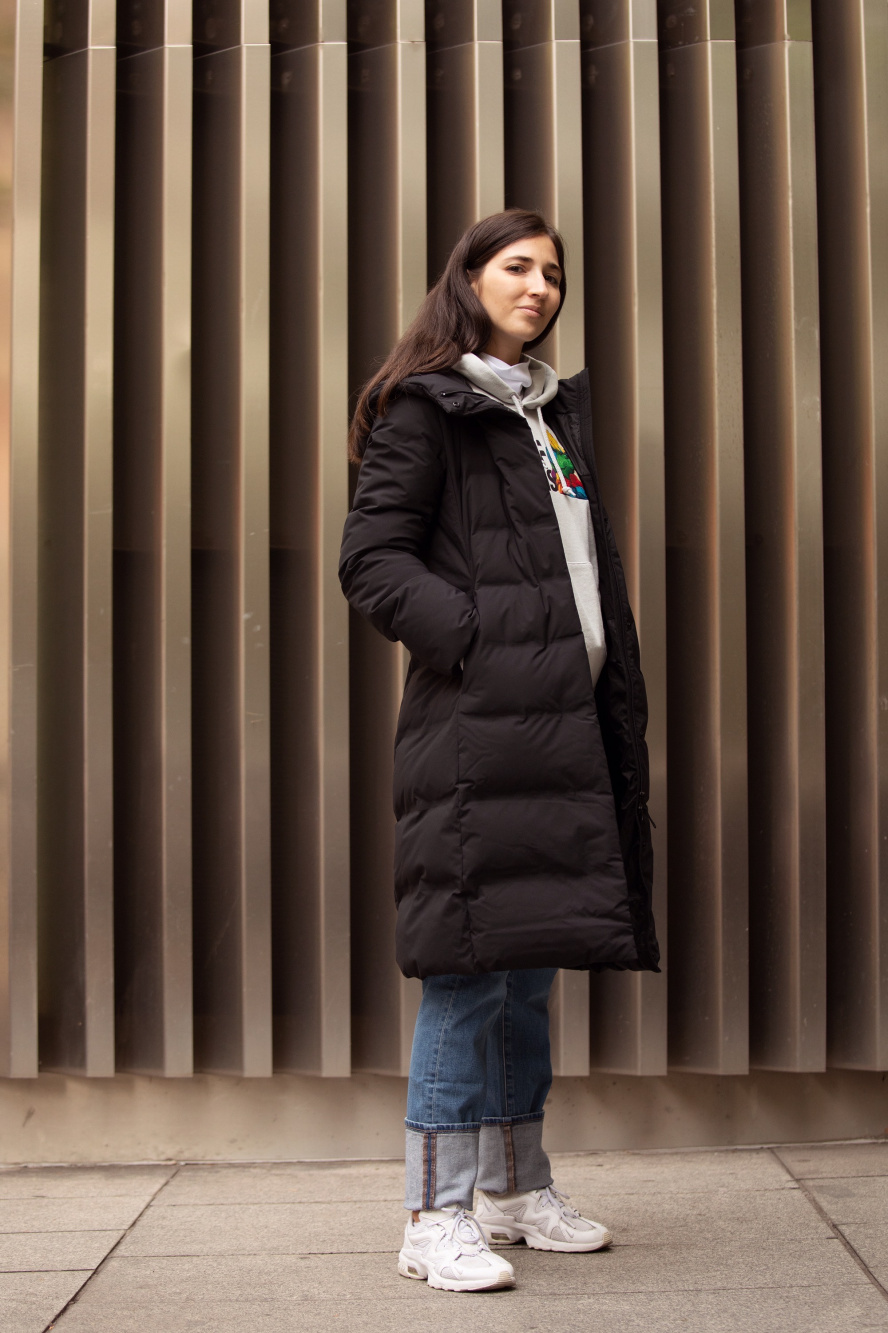 Long puffer hot sale coat uniqlo