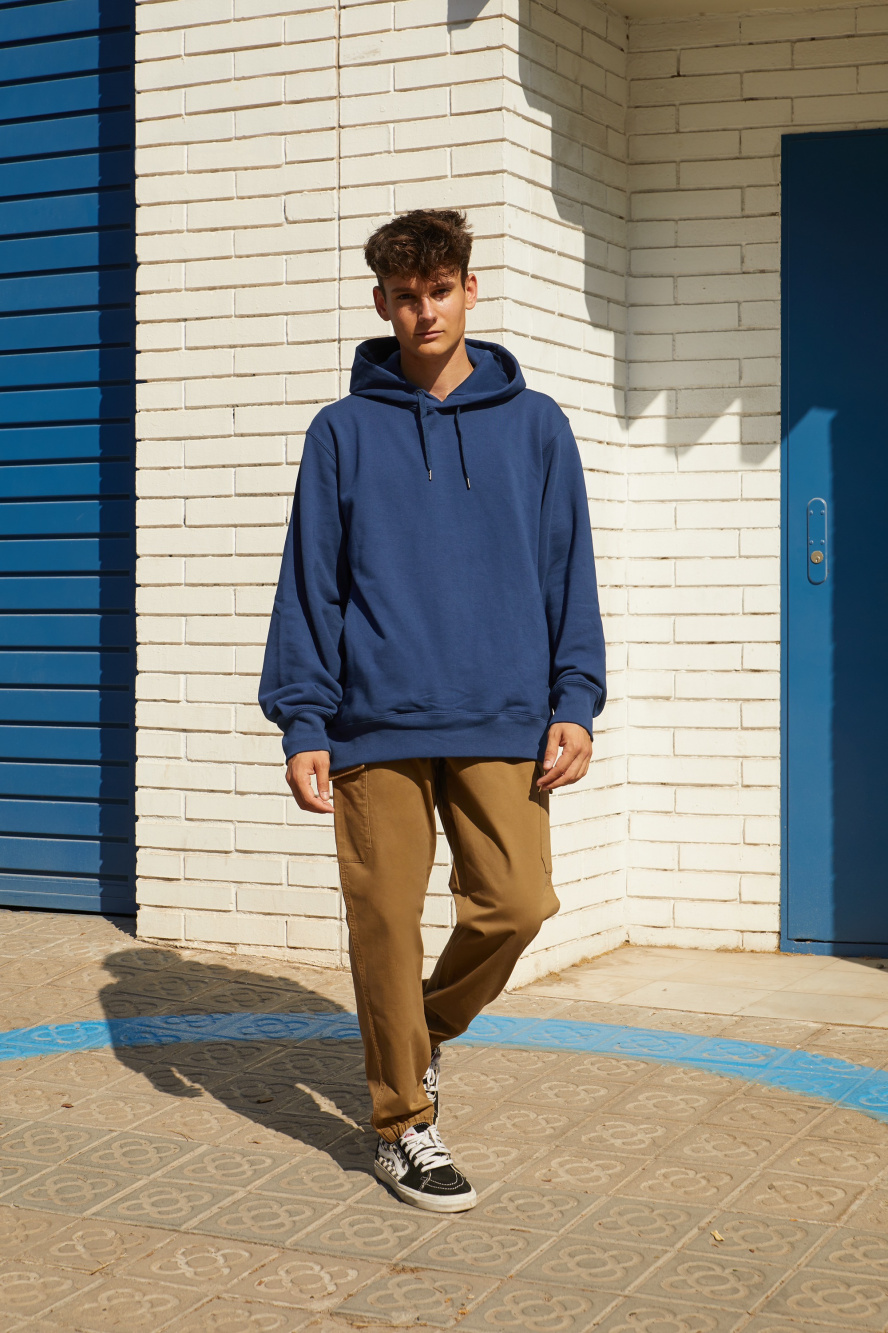 Check styling ideas for「Sweat Pullover Hoodie、Ultra Stretch DRY-EX Tapered  Pants (Tall)」