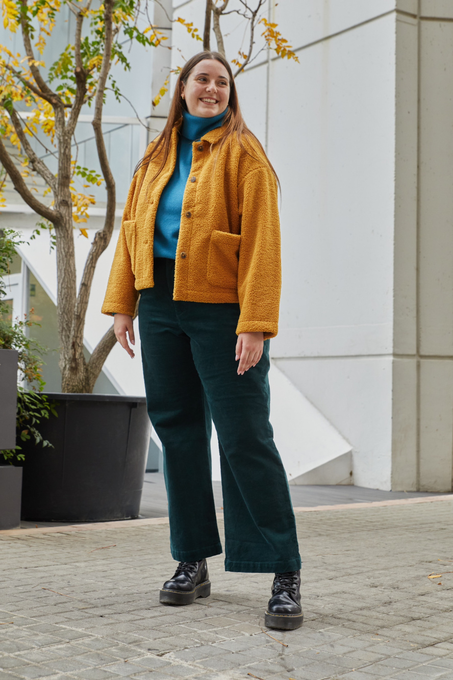 Check styling ideas for「Corduroy Long-Sleeve Work Shirt、Utility Corduroy  Work Pants」