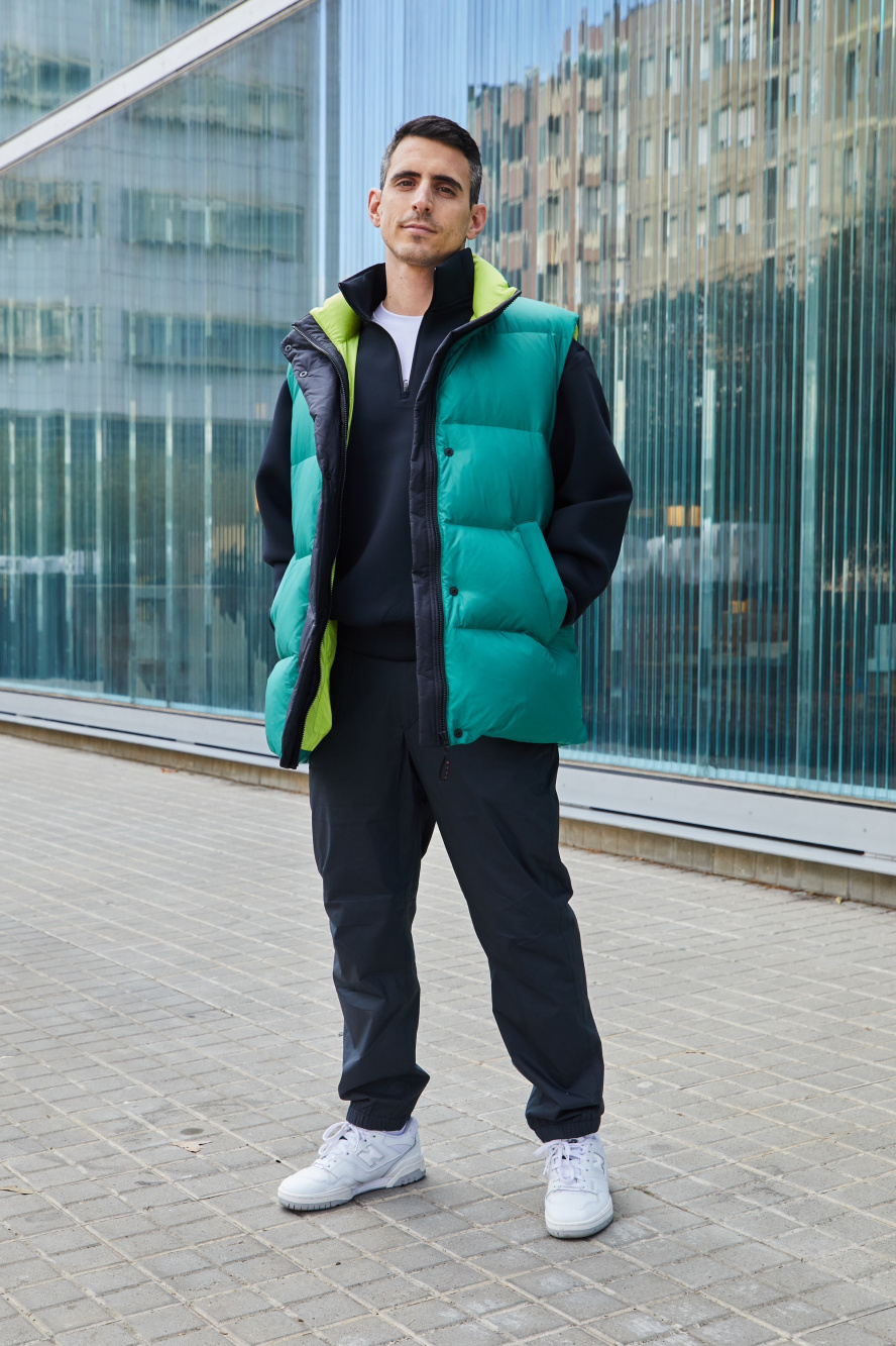 Check styling ideas for「Utility Short Blouson、HEATTECH Fluffy Yarn Fleece  Neck Warmer」