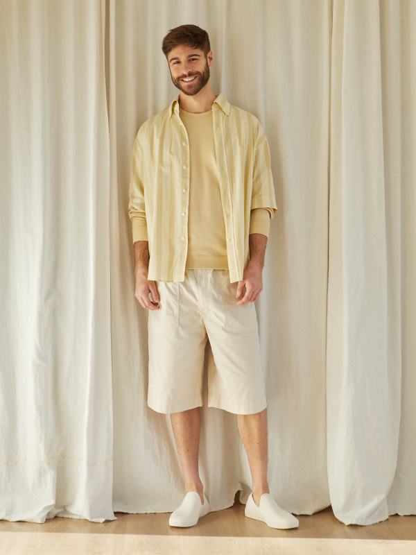 UMBRO■Seersucker Short Shirt+Pants (set)■送料込 Boys 8-16 Seersucker Stripe Short Sleeve Shirt | Shirts