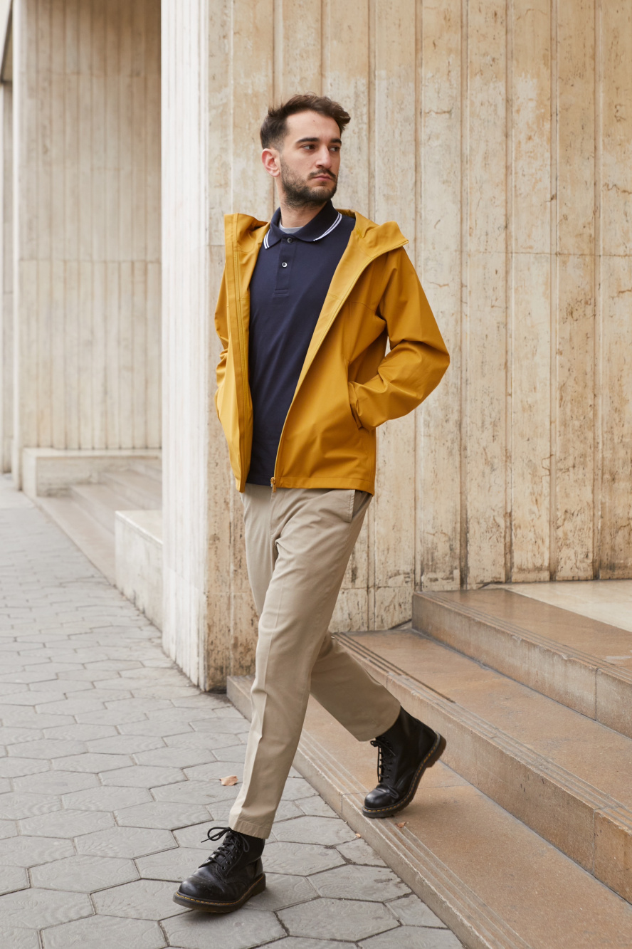 Check styling ideas for「Utility Denim Jacket (Cotton Linen)、Smart Ankle  Pants (2-Way Stretch Cotton)」| UNIQLO US