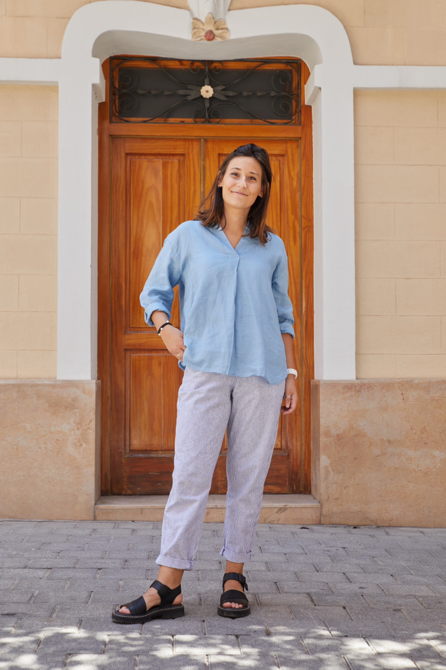 Sites-GB-Site  Pants for women, Linen women, Tapered pants