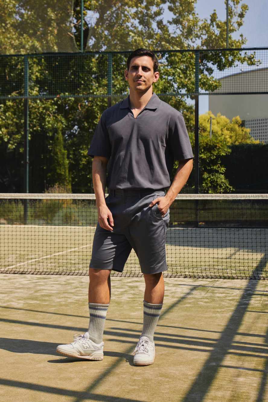 Slim on sale tennis shorts