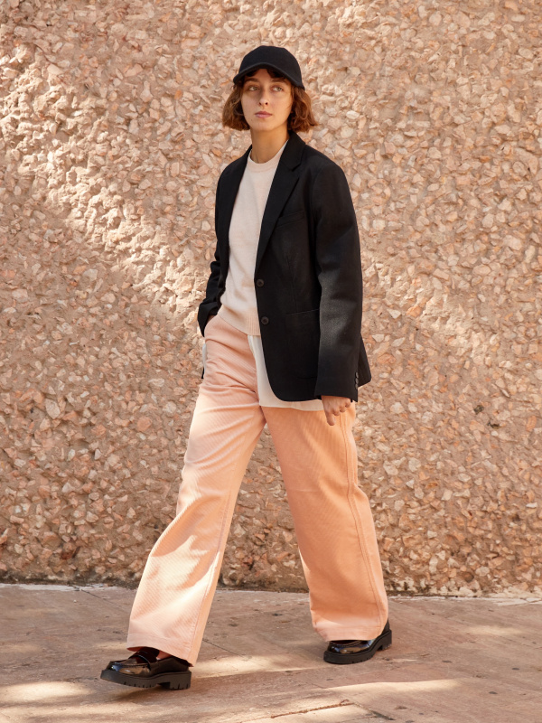 WOMEN'S UNIQLO : C CORDUROY WIDE PANTS