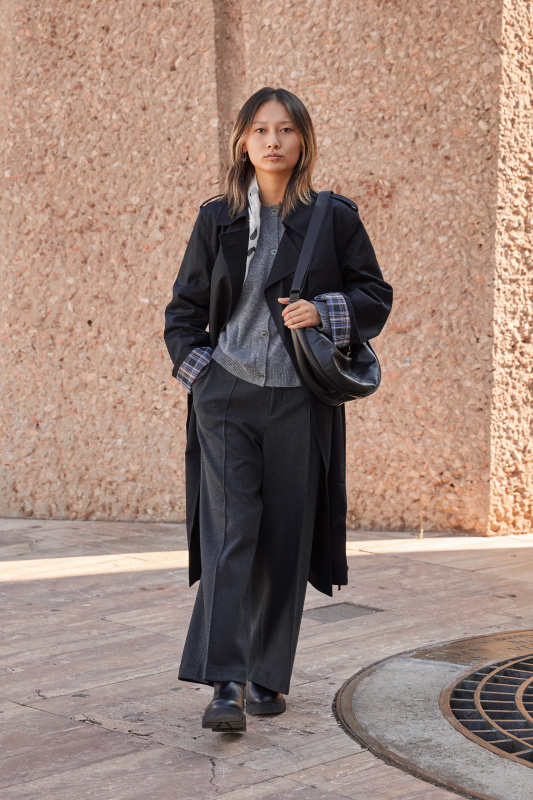 UNIQLO - UNIQLO C カシミヤクルーネックショートセーター ブラック Lサイズ カシミヤクルーネックショートカーディガン（長袖）、カシミヤクルー