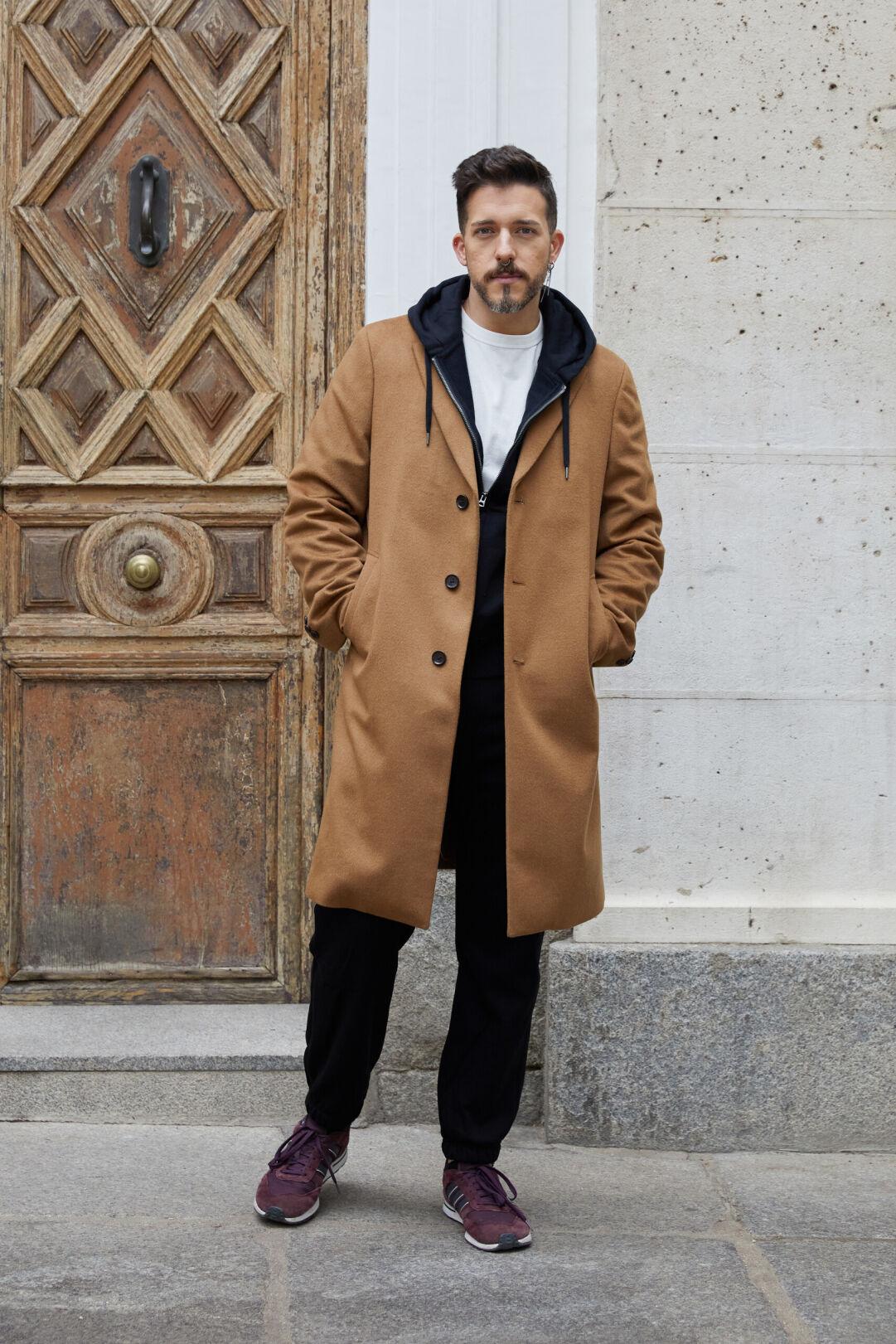 Uniqlo wool hotsell cashmere chesterfield coat