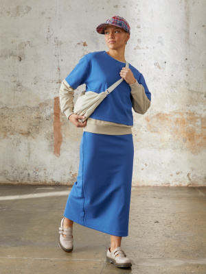 Crepe Jersey Narrow Skirt | UNIQLO US