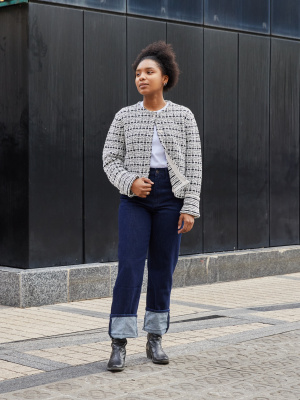 ジャケット・アウター knit short length jacket ZJ251509_WAI_FRONT_81d8107b-
