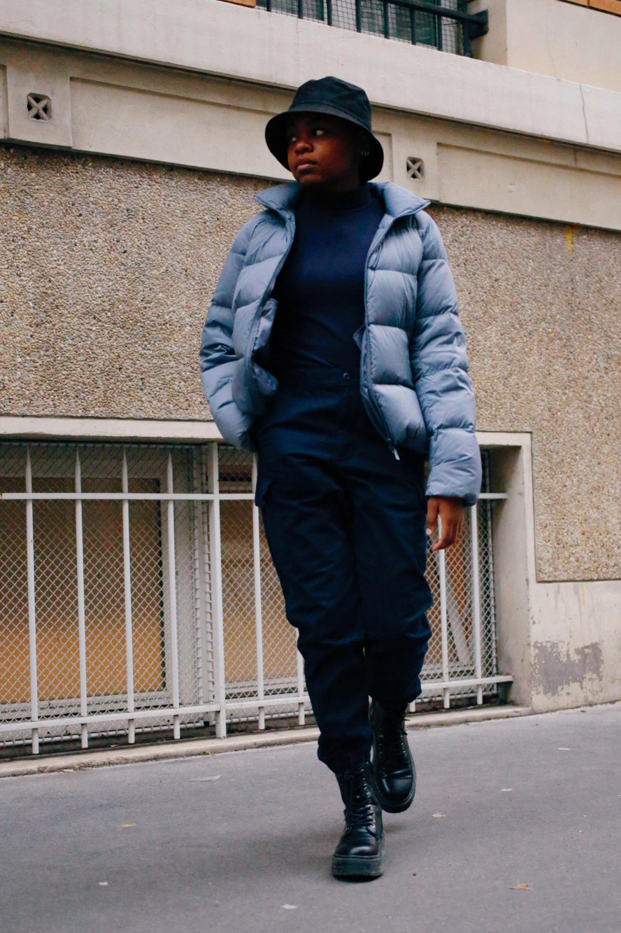 Check styling ideas for「Ultra Light Down Wave-Quilted Jacket