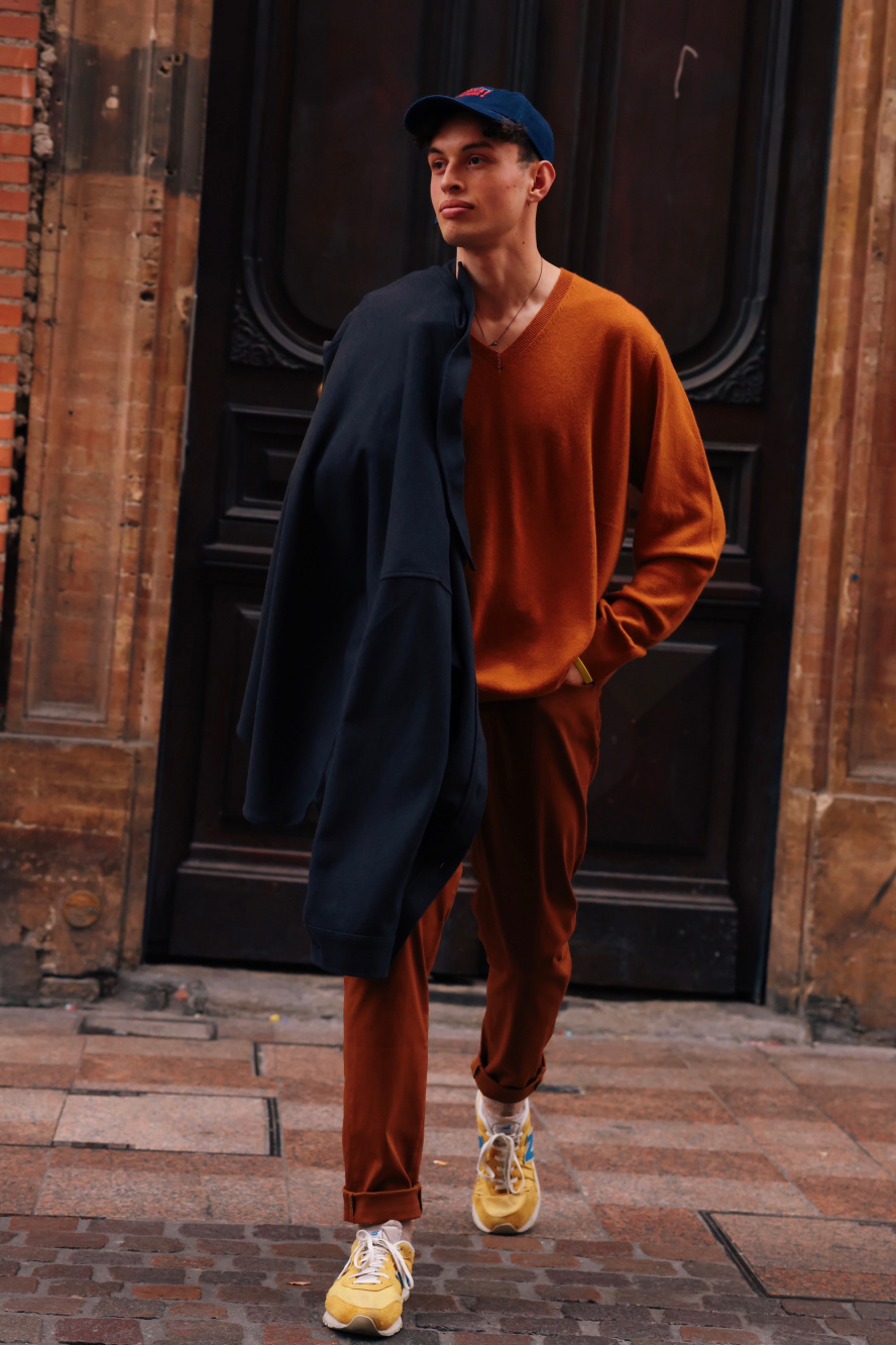 Check styling ideas for「Brushed Jersey Shirt Jacket、WideFit Pleated