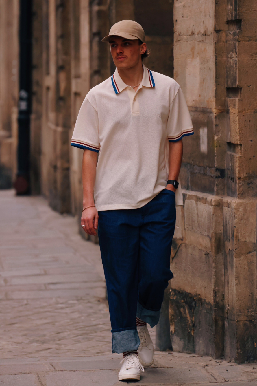 Check styling ideas for「JW Anderson Dry Pique Short Sleeve Polo