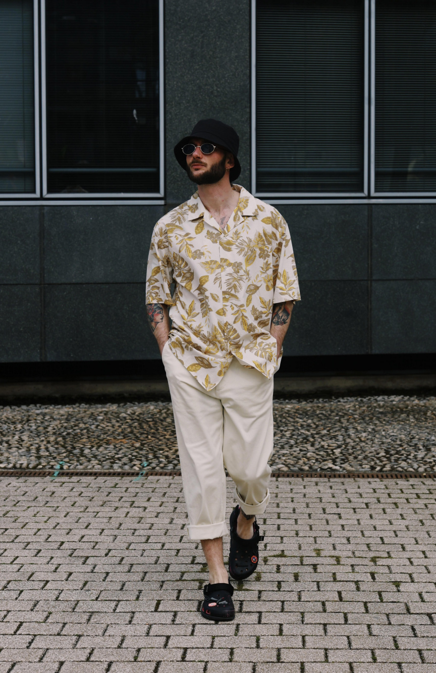 Check styling ideas for「Cotton Relaxed Ankle Pants」