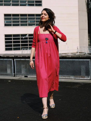 UNIQLO Linen Blend Camisole Dress | King's Cross