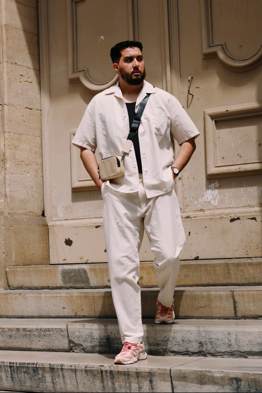 Relaxed Linen Outfit for Summer  How to style linen pants, Linen
