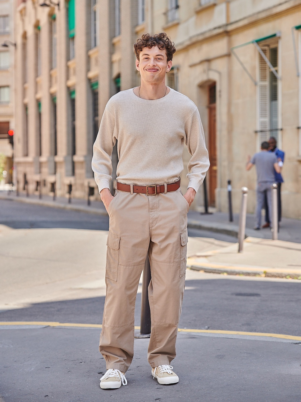 UNIQLO CHIFFON PLEATED SKIRT PANTS