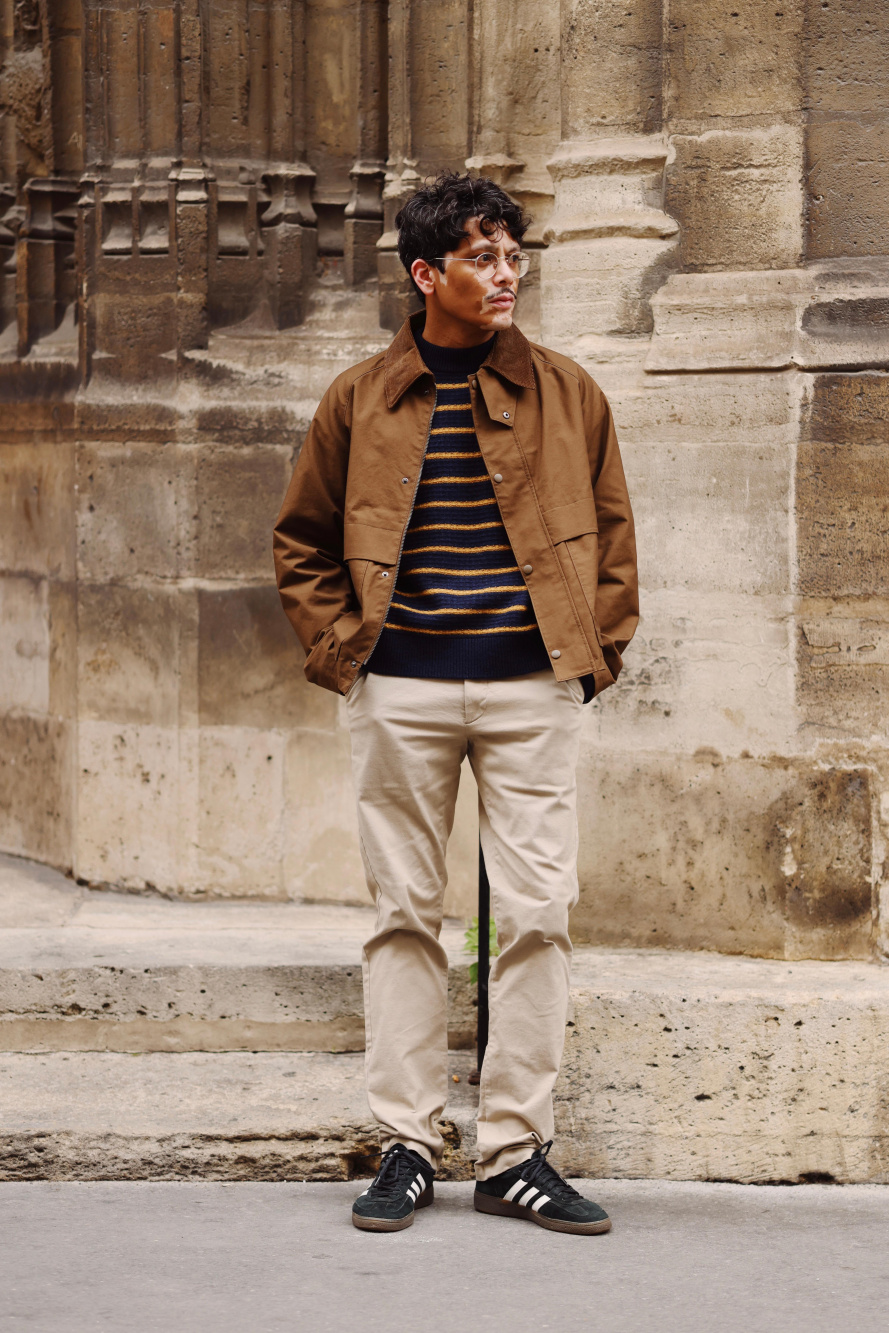 Check styling ideas for「Utility Short Blouson、Cashmere ...