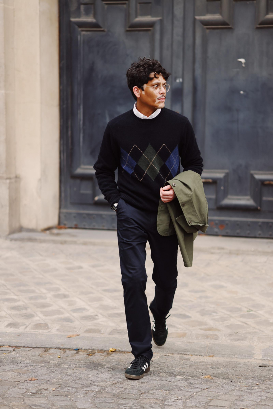 Check styling ideas for「Extra Fine Cotton Broadcloth Checked Shirt、Stretch  Selvedge Slim-Fit Jeans」