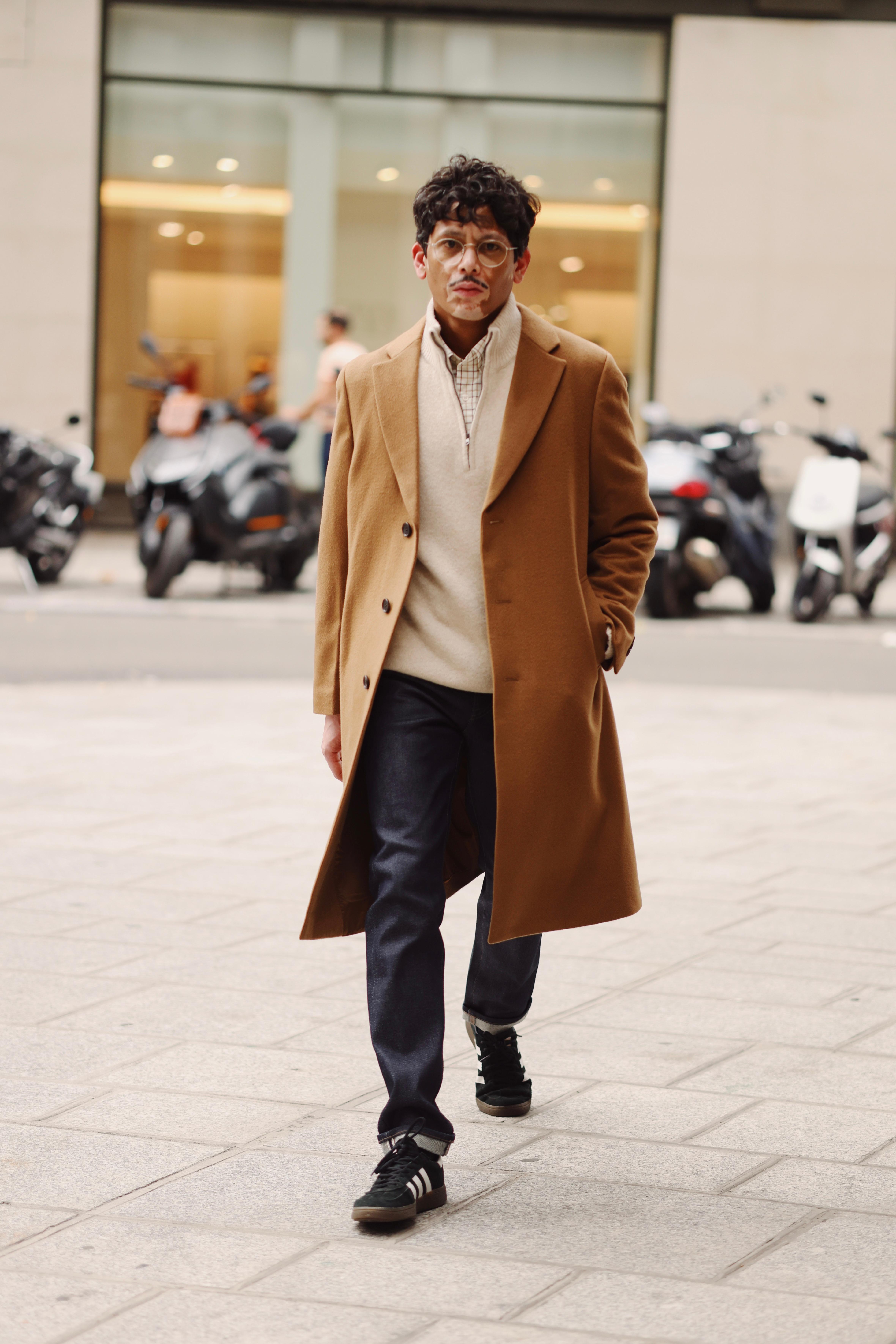 Uniqlo wool outlet cashmere chesterfield coat