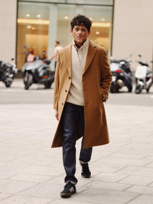 Wool Cashmere Chesterfield Coat UNIQLO US