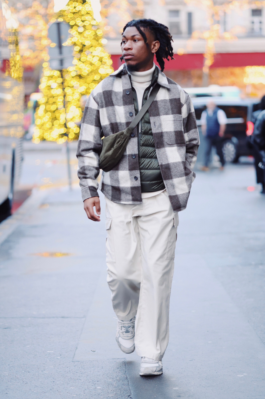 Check styling ideas for「Checked Overshirt Jacket」| UNIQLO US