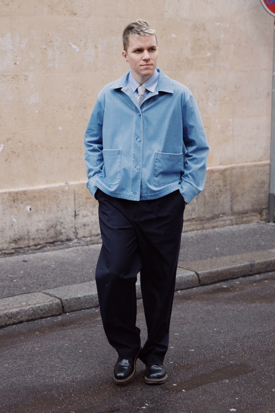 Check styling ideas for「Jersey Relaxed Jacket、Parachute Pants」