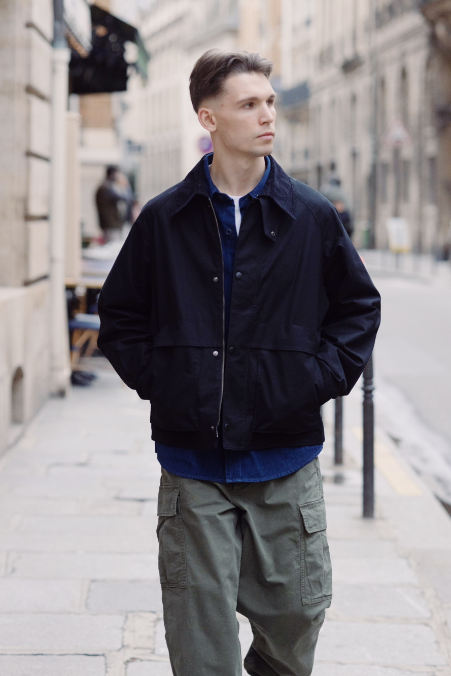 Check styling ideas for Utility Short Blouson Jacket Twill Oversized Checked Shirt UNIQLO UK