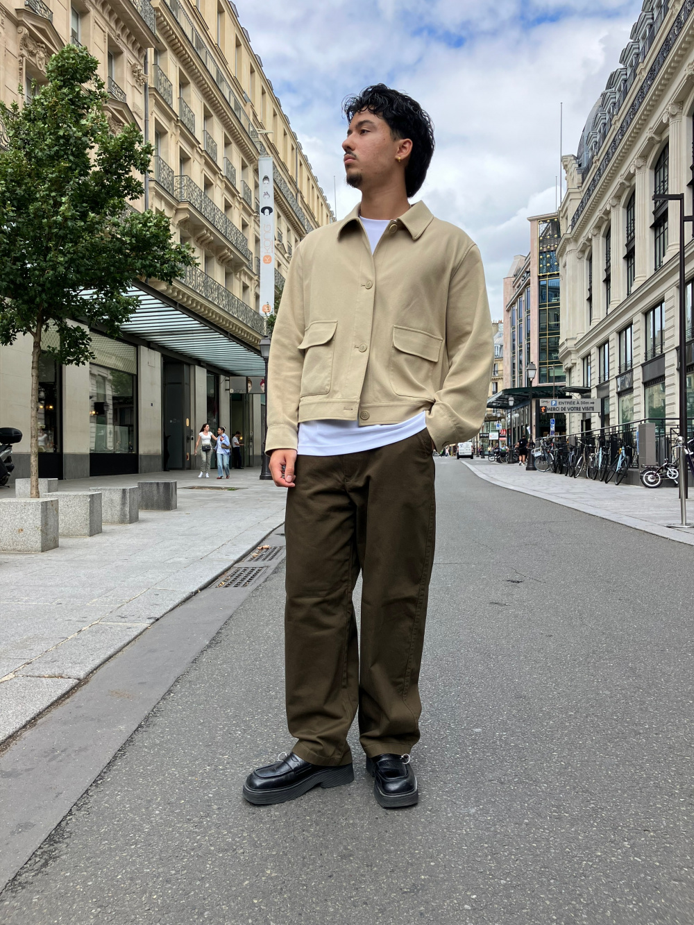 Pantalon De Jogging Uniqlo Garçon Marine - Taille M - Nylon Polaire Intérieur - Occasion