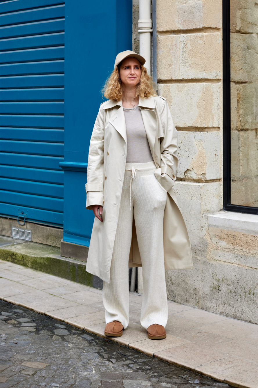 Check styling ideas for Trench Coat SUPIMA Cotton T Shirt UNIQLO US