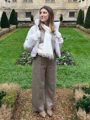 Brushed Jersey Wide Pants | UNIQLO US