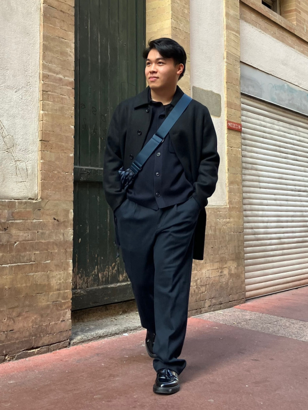 Milano Ribbed Shirt Collar Cardigan(Men's) outfit ideas Milano Ribbed Shirt Collar Cardigan(Men's) outfit ideas