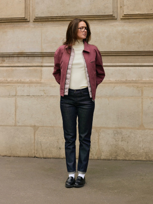 Zip-Up Blouson Jacket | UNIQLO US