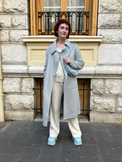 Sweat Wrap Coat