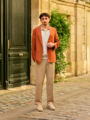 Polo en maille (Manches courtes, lavable en machine)