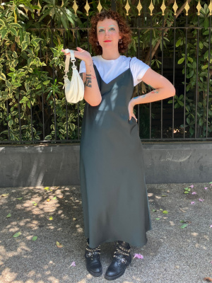 Satin Camisole Dress