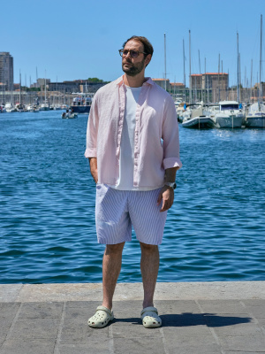 DRY Stretch Easy Shorts | Seersucker | 8