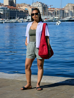 Seersucker Easy Shorts | Gingham