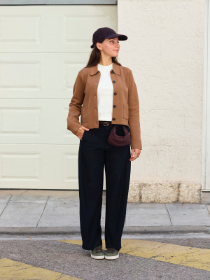 Milano Ribbed Knitted Jacket