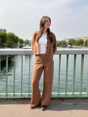Milano Ribbed Knitted Jacket