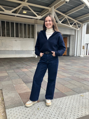 Souffle Yarn Full Zip Cardigan | UNIQLO US