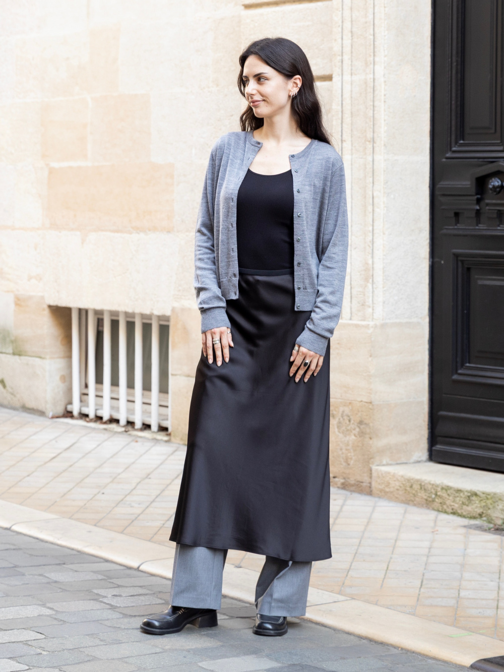 Check styling ideas forWide Straight JeansMerino Cardigan| UNIQLO US
