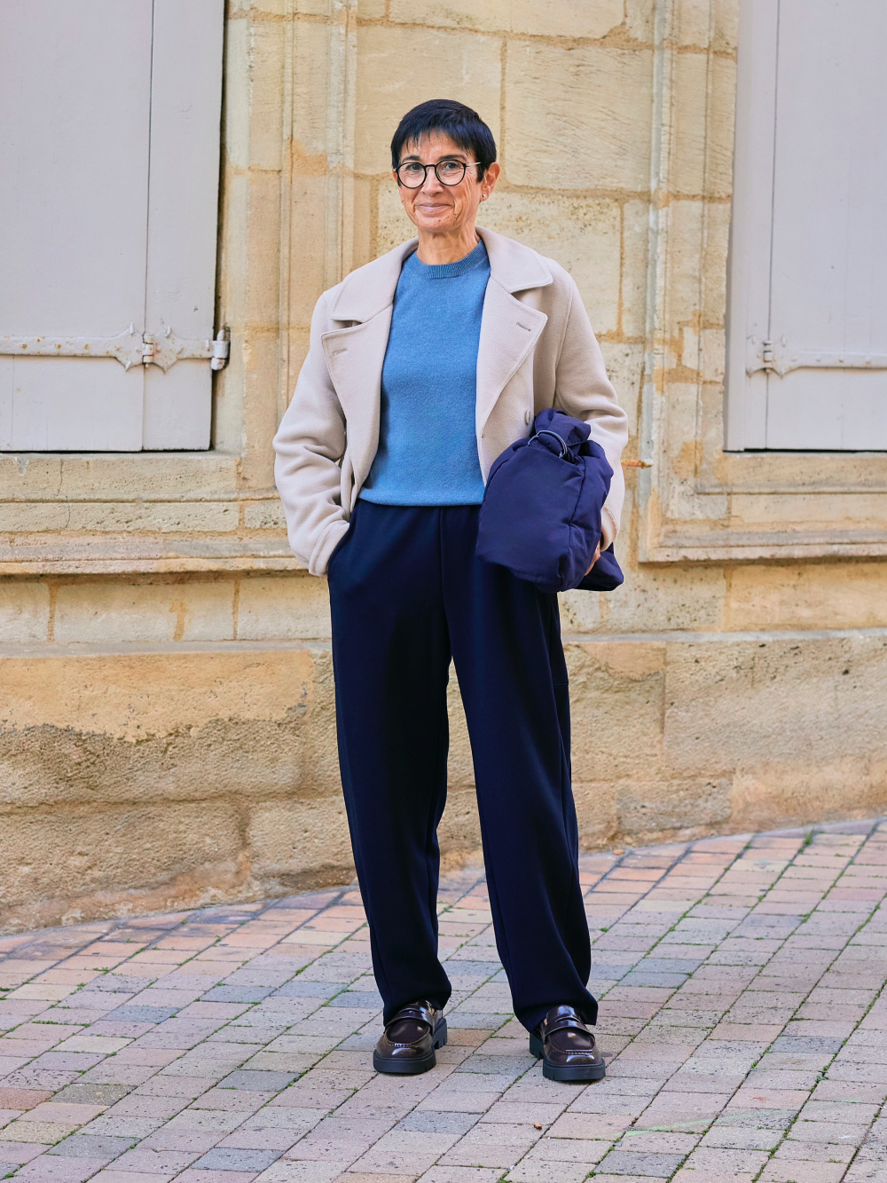 Check styling ideas forWide Trouser JeansCashmere Sweater| UNIQLO US