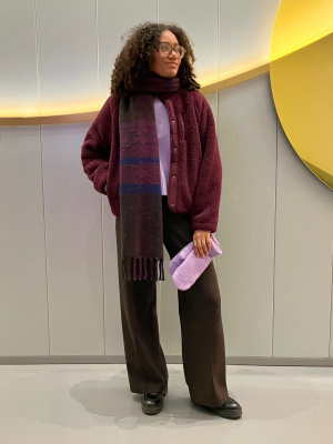 Fleece Stand Collar Jacket