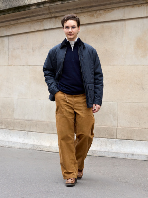 Pantaloni Uomo In Velluto A Coste Con Interno Pile - Casual, Comodi, Caldi, Per Inverno E Tutti I Giorni