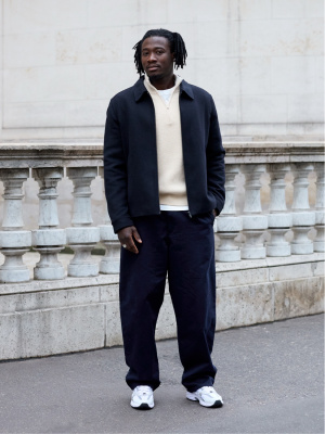 Single Collar Short Blouson | UNIQLO US