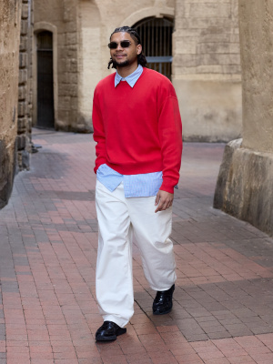UNIQLO - 。 Unisex Oxford Oversized Shirt | Striped | UNIQLO US
