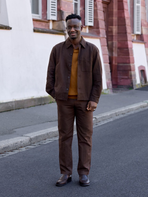Men's Washable Knitted Skipper Polo Sweater | UNIQLO US