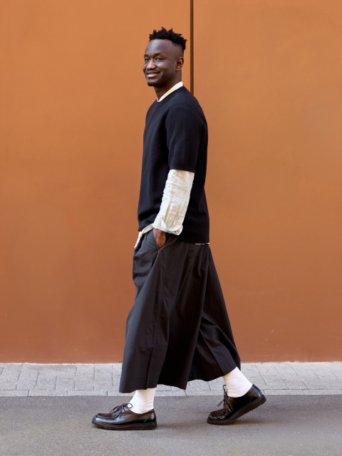 485593 Nylon Culottes